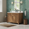 Custom image for Toasted Walnut with Matte Black Trim / Giotto Quartz / No Mirror