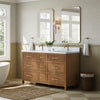 Custom image for Toasted Walnut with Satin Bronze Trim / Giotto Quartz / No Mirror