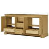 Custom image for Honey Oak with Brushed Gold Trim / No Mirror