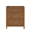 Custom image for Toasted Walnut with Brushed Nickel Trim / No Mirror