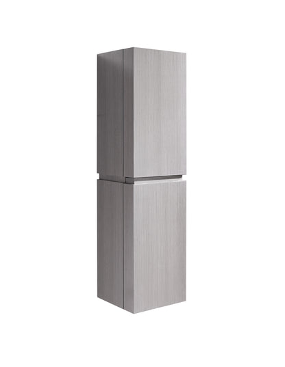 Urban 16"W x 15"D x 60"H Wall Hung Linen Cabinet L Hinged