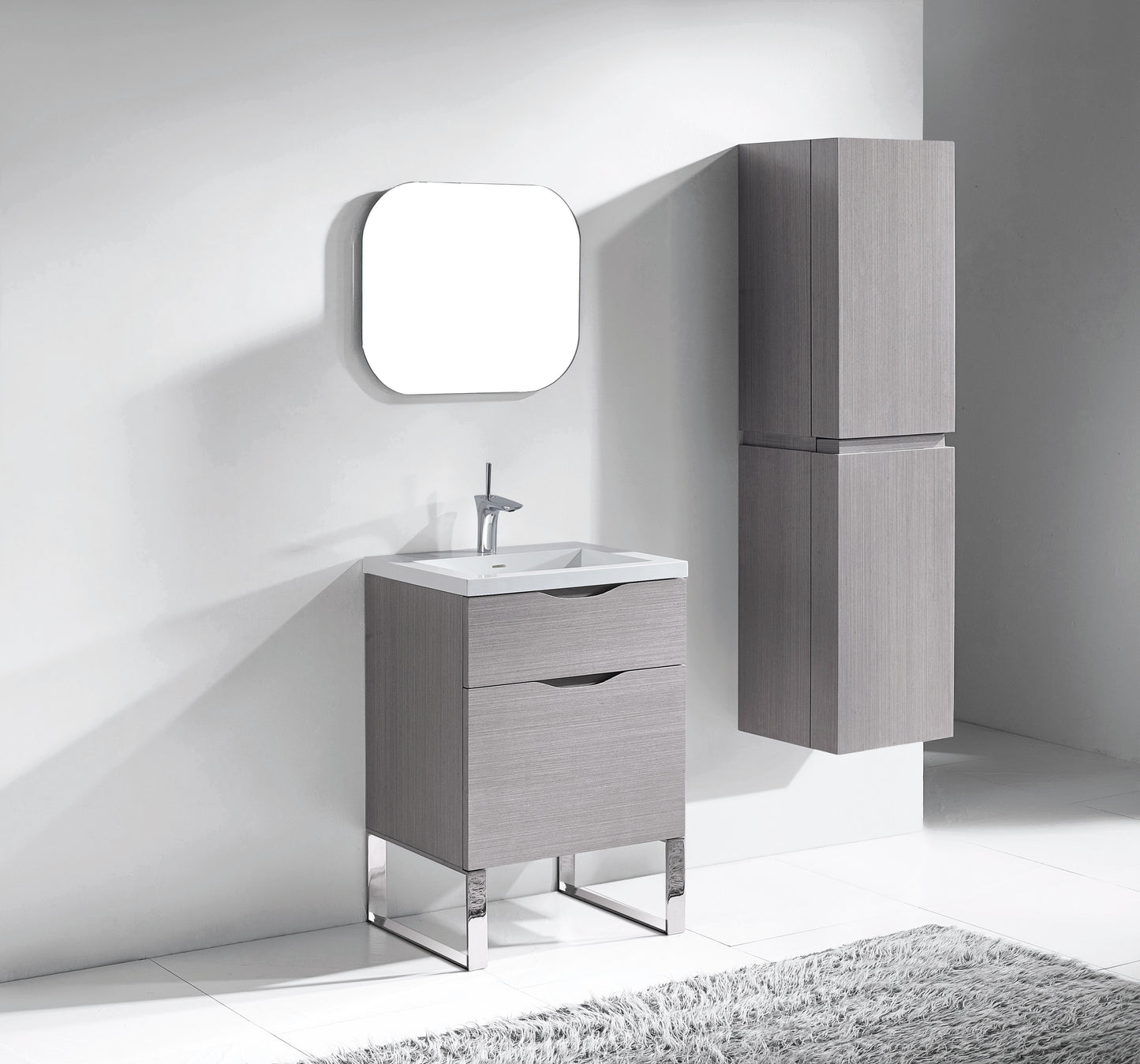 Madeli Milano 24" Free Standing Vanity Cabinet