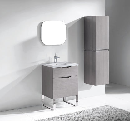 Madeli Milano 24" Free Standing Vanity Cabinet