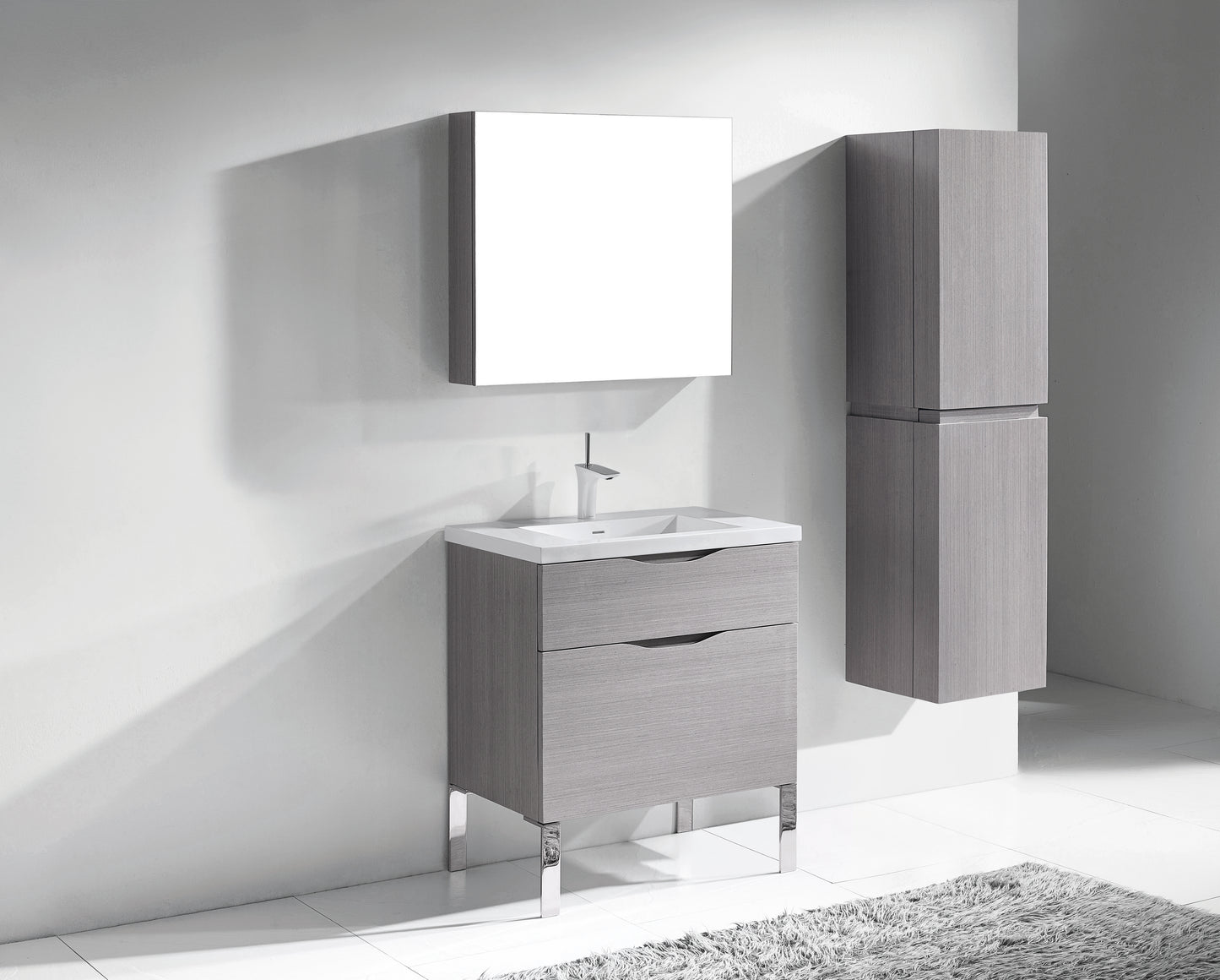 Milano 30" Free Standing Vanity Cabinet
