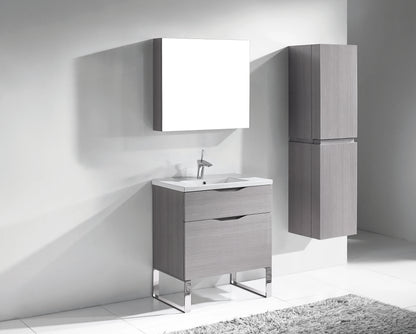 Milano 30" Free Standing Vanity Cabinet