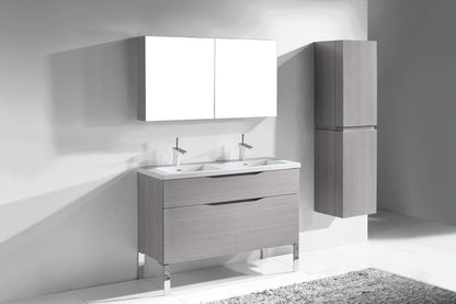 Milano 48D" Free Standing Vanity Cabinet