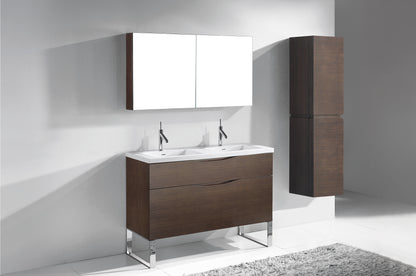 Milano 48D" Free Standing Vanity Cabinet