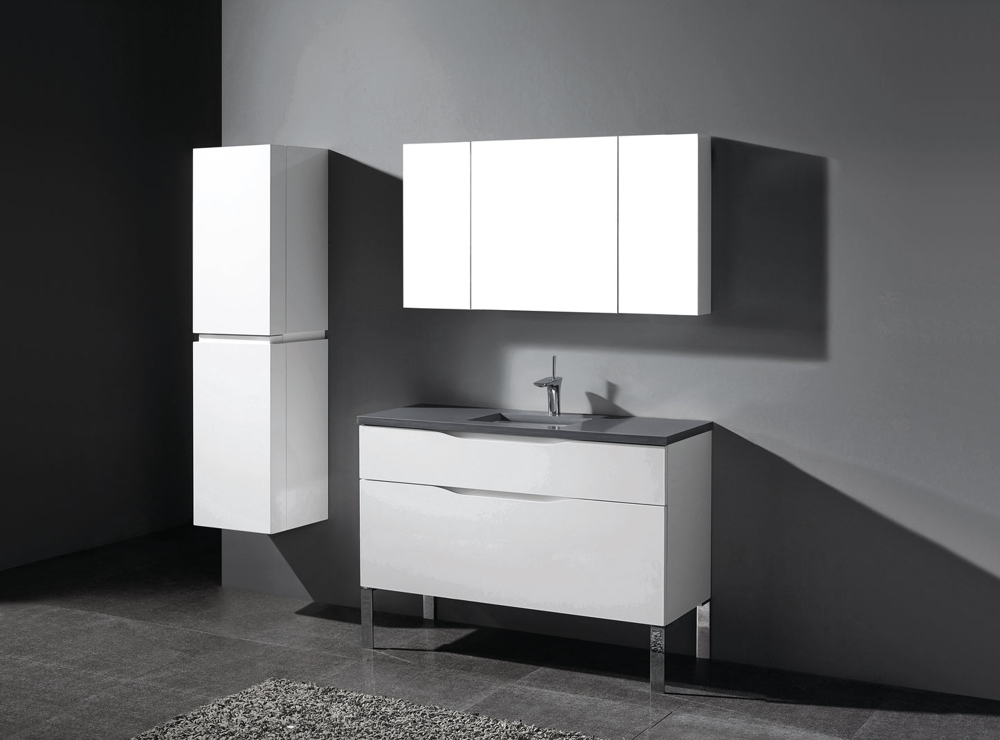 Milano 48C" Free Standing Vanity Cabinet