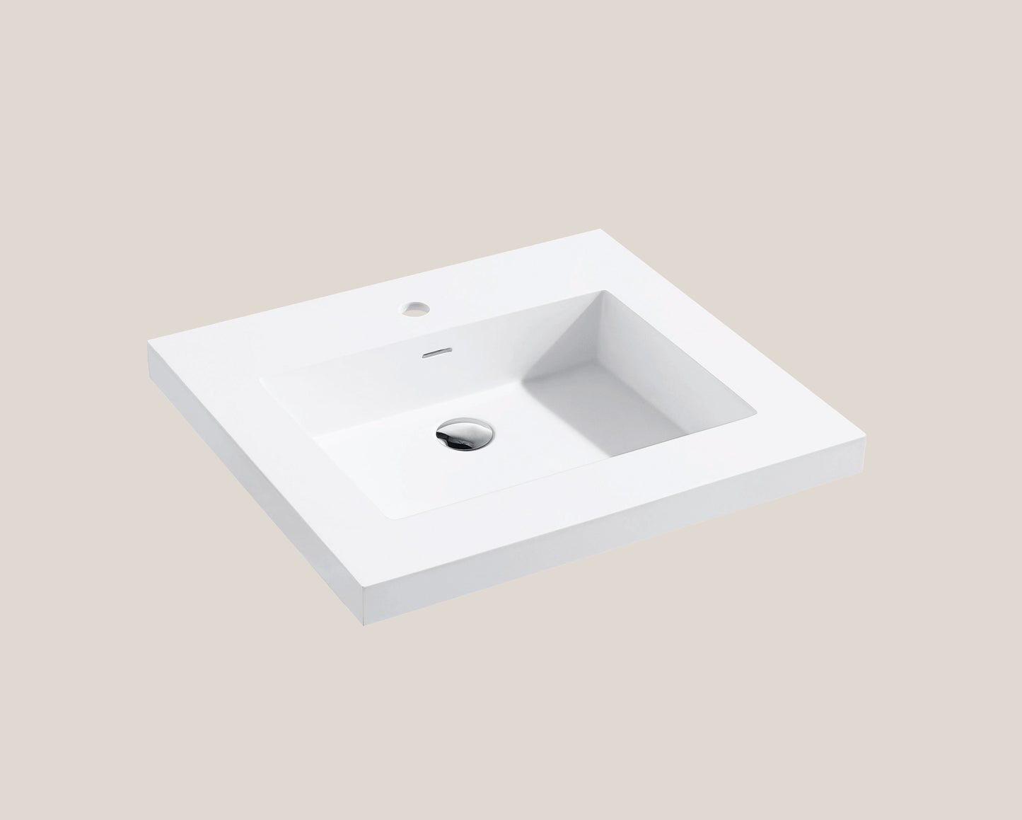 X-Stone Top/Basin, 24" x 22" x 2"
