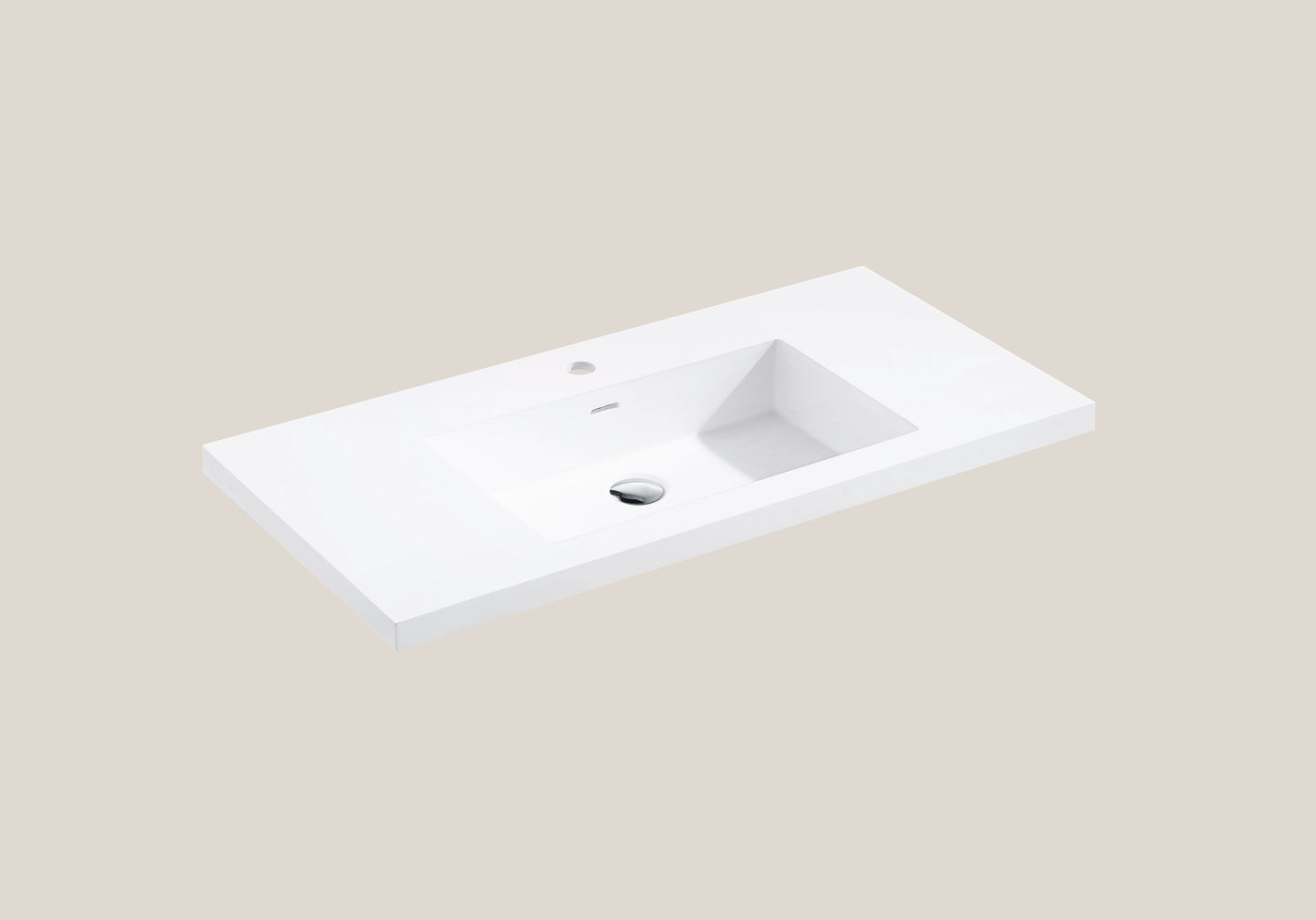 X-Stone Top/Basin, 60" x 22" x 2"