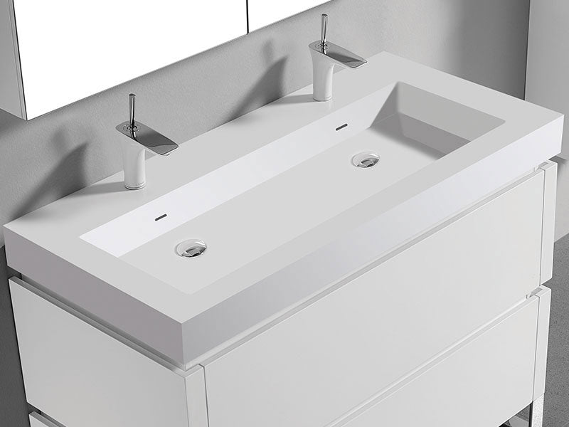 X-Stone Trough Sink, 48" x 22" x 4-1/2"