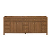 Custom image for Toasted Walnut with Satin Bronze Trim / No Mirror