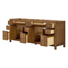 Custom image for Toasted Walnut with Satin Bronze Trim / No Mirror