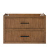 Custom image for Toasted Walnut with Matte Black Trim / No Mirror