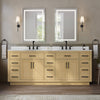 Custom image for Rift Oak with Matte Black Trim / Giotto Quartz / No Mirror
