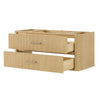 Custom image for Scandinavian Oak with Brushed Nickel Trim / No Mirror
