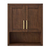 Custom image for Dark Walnut with Brushed Gold Trim
