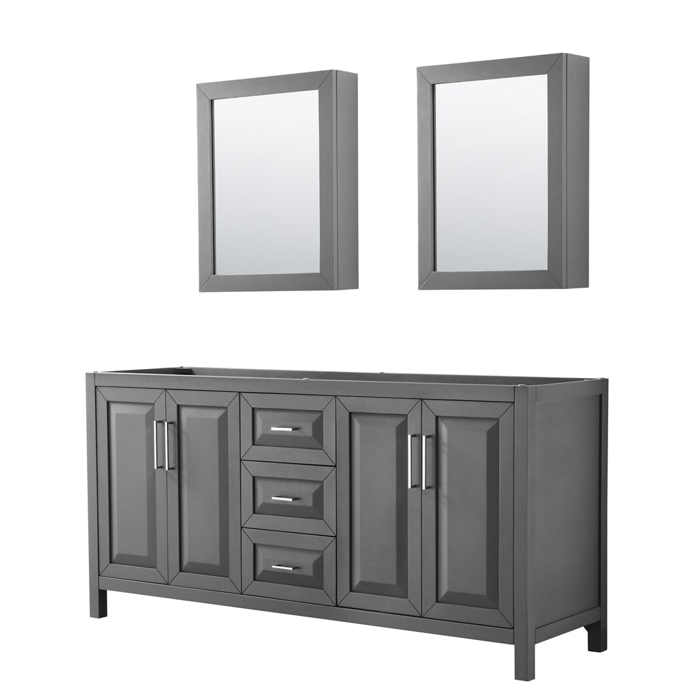 Daria Bathroom Vanity Cabinet 72 inch Double Sink