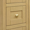 Custom image for Honey Oak with Matte Black Trim / No Mirror