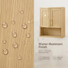 Custom image for Rift Oak with Brushed Gold Trim