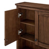 Custom image for Dark Walnut with Matte Black Trim