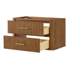 Custom image for Toasted Walnut with Satin Bronze Trim / No Mirror