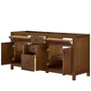 Custom image for Dark Walnut with Matte Black Trim / No Mirror