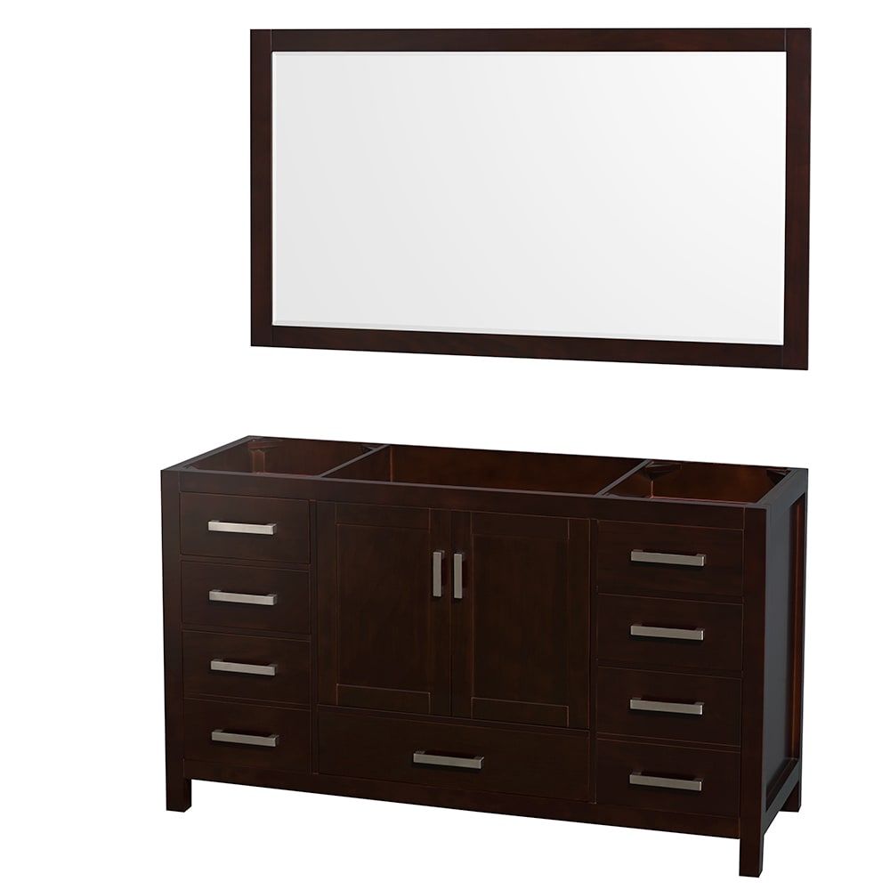 Sheffield Bathroom Vanity Cabinet 60 inch Single Sink