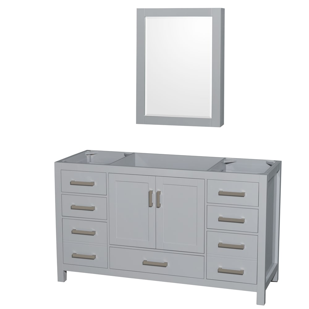 Sheffield Bathroom Vanity Cabinet 60 inch Single Sink