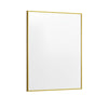 Custom image for Brushed Gold / 34 x 36 / Rectangular