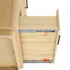 Custom image for Scandinavian Oak with Matte Black Trim / No Mirror