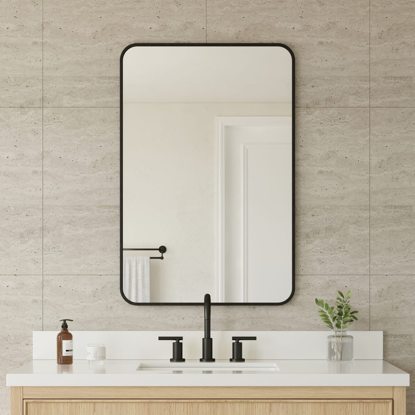 Hudson Bathroom Mirror 24 inch