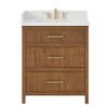 Custom image for Toasted Walnut with Satin Bronze Trim / Giotto Quartz / No Mirror