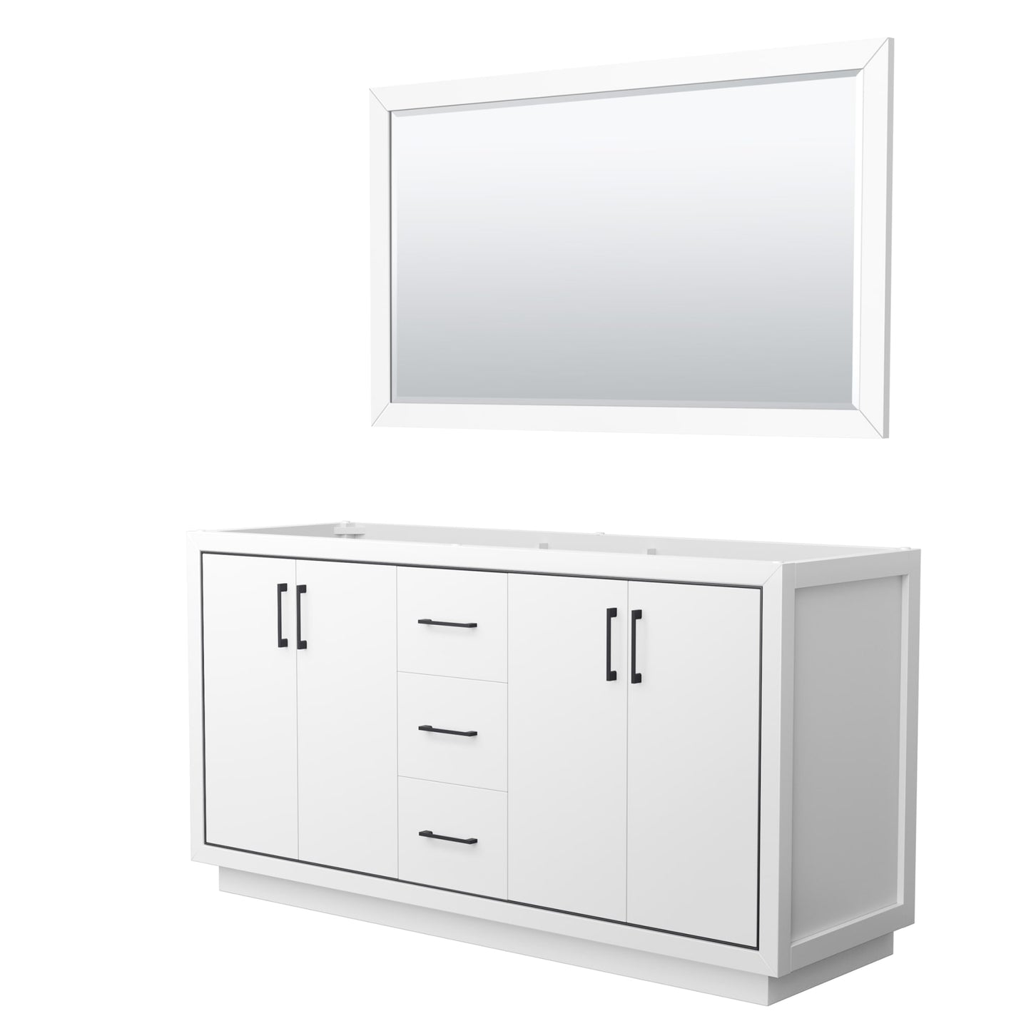 Icon Bathroom Vanity Cabinet 66 inch Double Sink