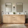 Custom image for Light Straw with Matte Black Trim / White Quartz / No Mirror