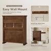 Custom image for Dark Walnut with Brushed Gold Trim