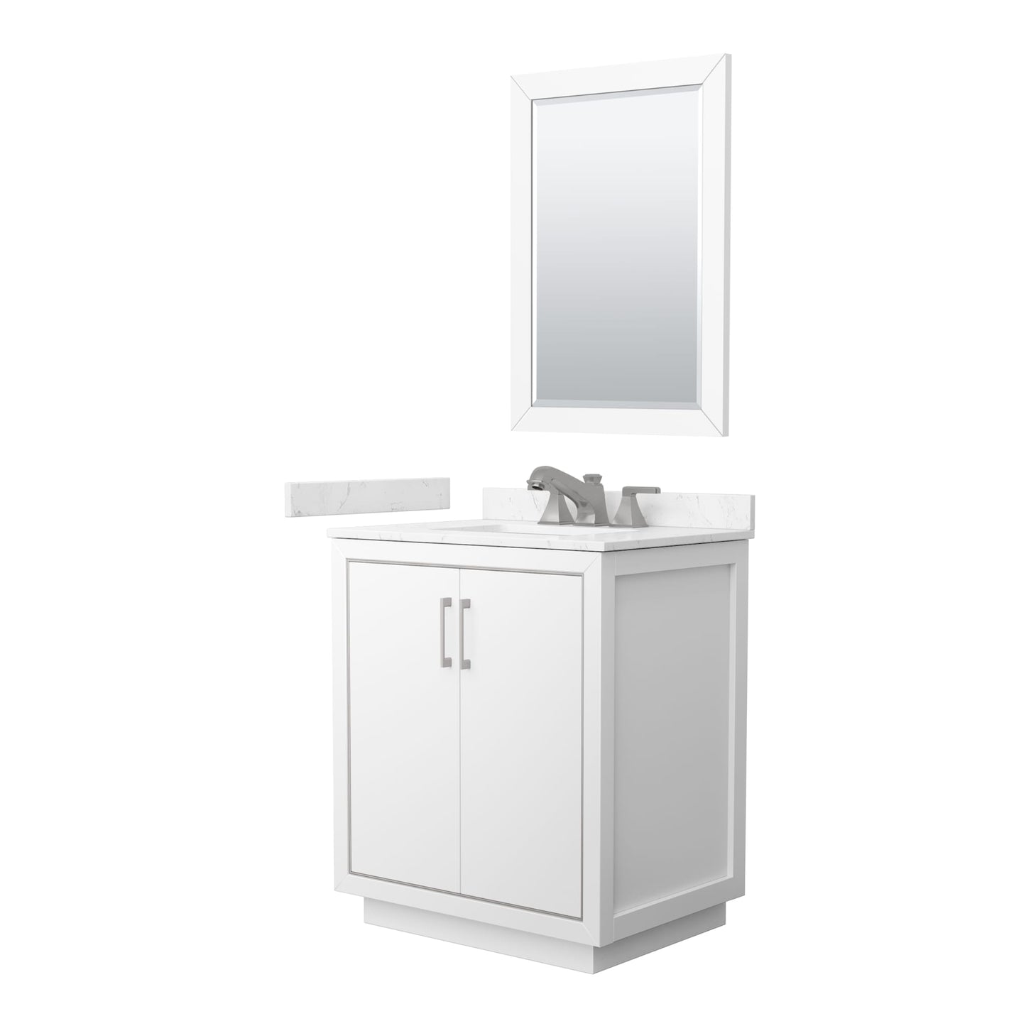 Icon Bathroom Vanity with Countertop 30 inch Single Sink 3-hole Faucet Setup