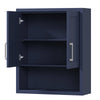 Custom image for Dark Blue with Brushed Nickel Trim