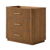 Custom image for Toasted Walnut with Brushed Nickel Trim / No Mirror