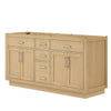 Custom image for Rift Oak with Brushed Nickel Trim / No Mirror