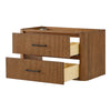 Custom image for Toasted Walnut with Matte Black Trim / No Mirror