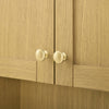Custom image for Honey Oak with Brushed Gold Trim