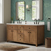 Custom image for Toasted Walnut with Matte Black Trim / Giotto Quartz / No Mirror
