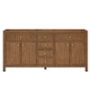Custom image for Toasted Walnut with Satin Bronze Trim / No Mirror