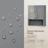 Custom image for Dark Gray with Brushed Gold Trim
