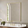 Custom image for Brushed Gold / 34 x 36 / Rectangular