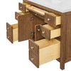 Custom image for Toasted Walnut with Brushed Nickel Trim / No Mirror