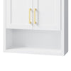 Custom image for White with Brushed Gold Trim