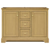 Custom image for Honey Oak with Brushed Gold Trim / No Mirror
