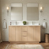 Custom image for Light Straw with Brushed Nickel Trim / Giotto Quartz / No Mirror